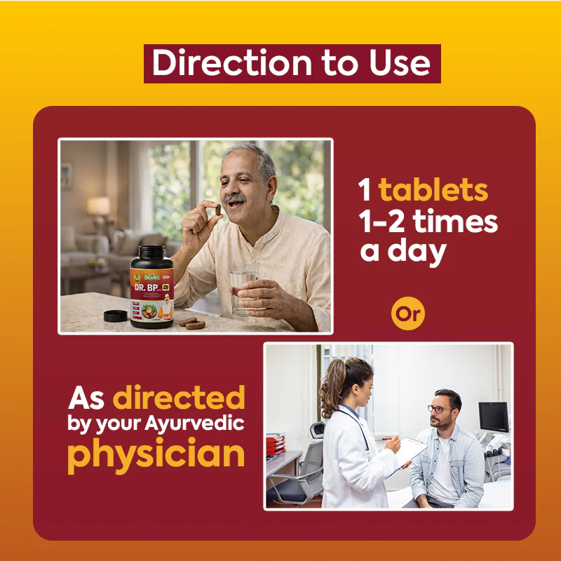 Dr. BP Care DS Tablets | Ayurvedic Support for Heart Health & Blood Pressure - Image 7
