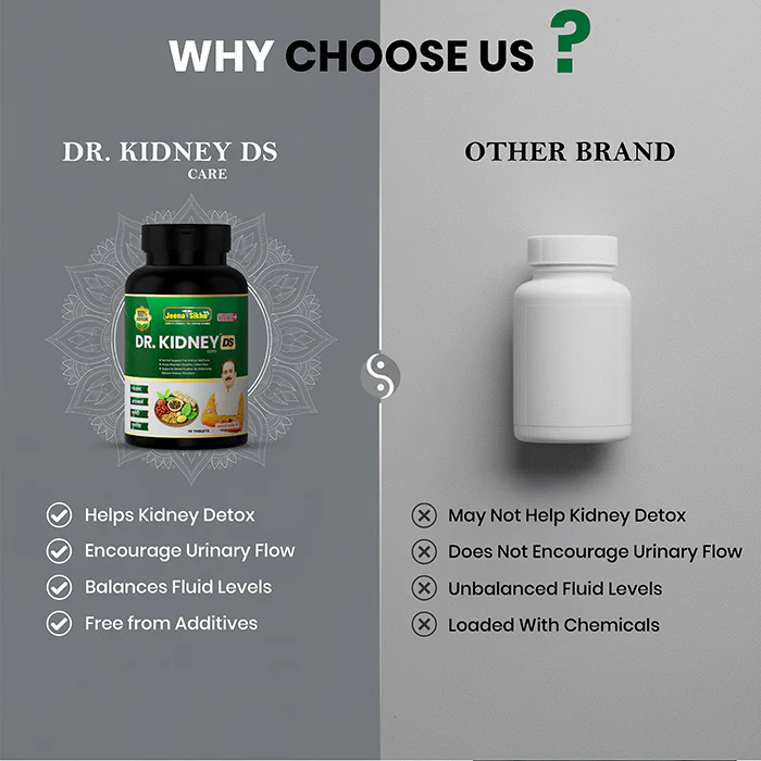 Dr. Kidney Care DS Tablets | Promote Kidney Health, Detox & Smooth Urine Flow Naturally - Image 5