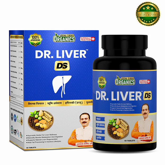 Dr. Liver DS Tablets | Ayurvedic Liver Detox, Digestion & Metabolism Support