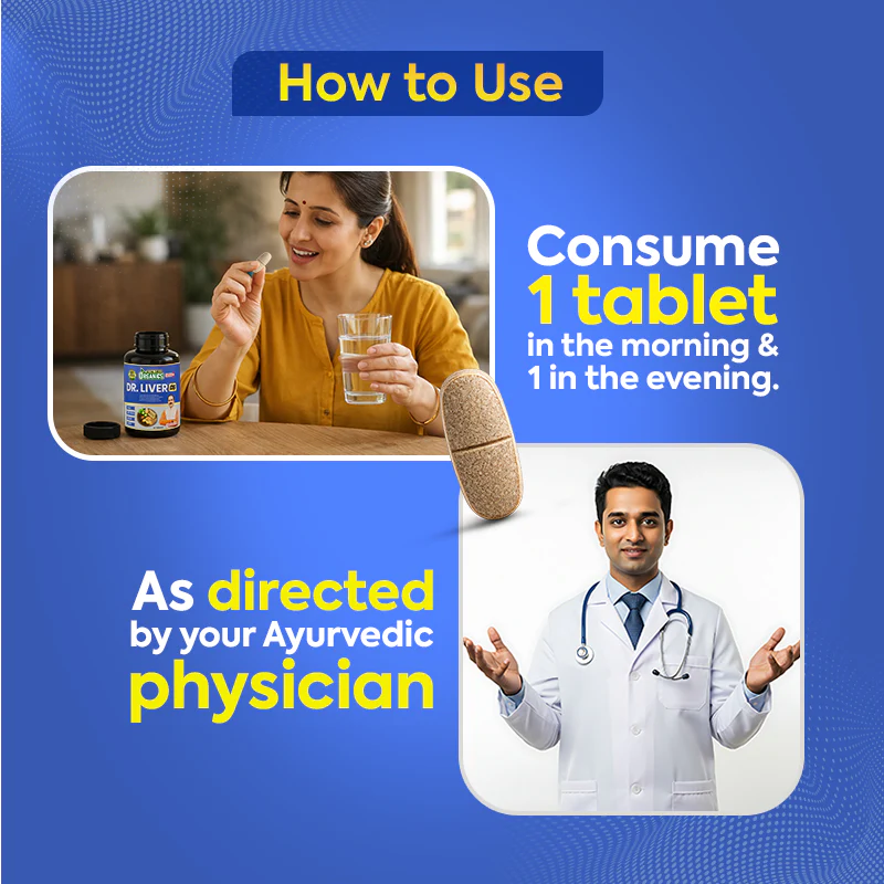 Dr. Liver DS Tablets | Ayurvedic Liver Detox, Digestion & Metabolism Support - Image 6