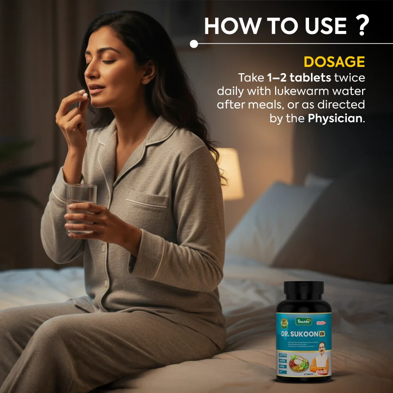 Dr. Sukoon Tablets | Ayurvedic Sleep, Stress & Relaxation Support - Image 8