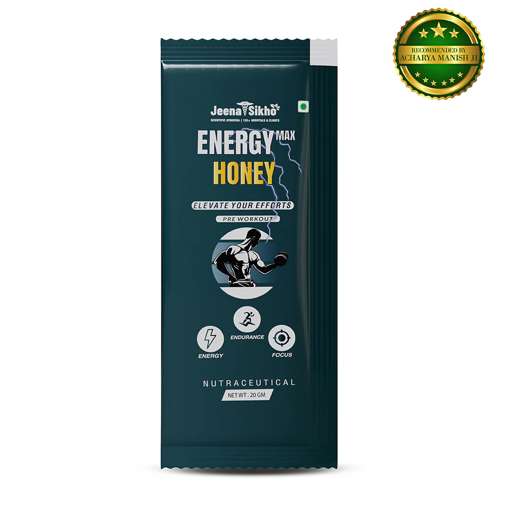 Energy Max Honey Sachets | Honey & Caffeine Pre-Workout Energy Support - Image 2