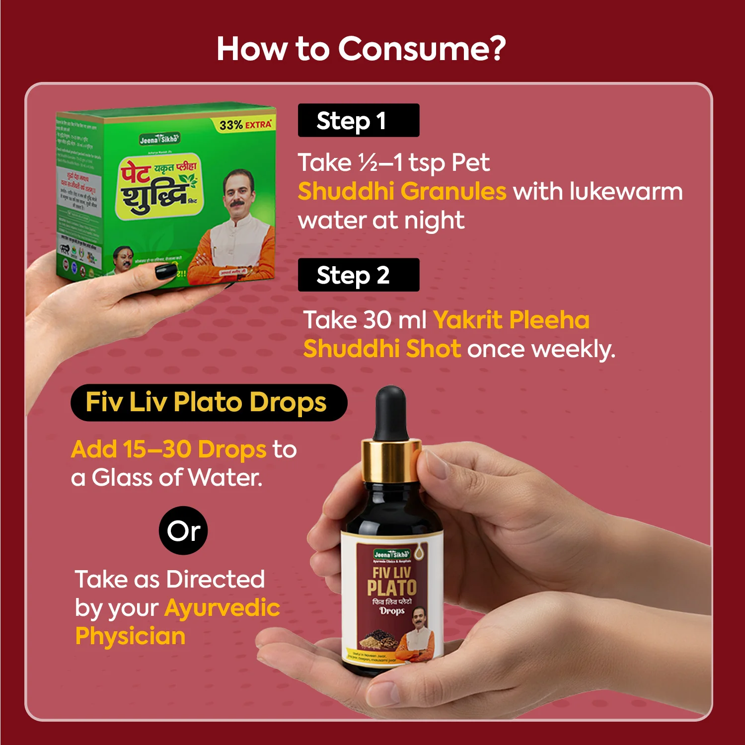 Fever Care Support Combo | Fiv Liv Plato Drops + Pet Shuddhi Kit | Ayurvedic Support for Immunity & Recovery - Image 5