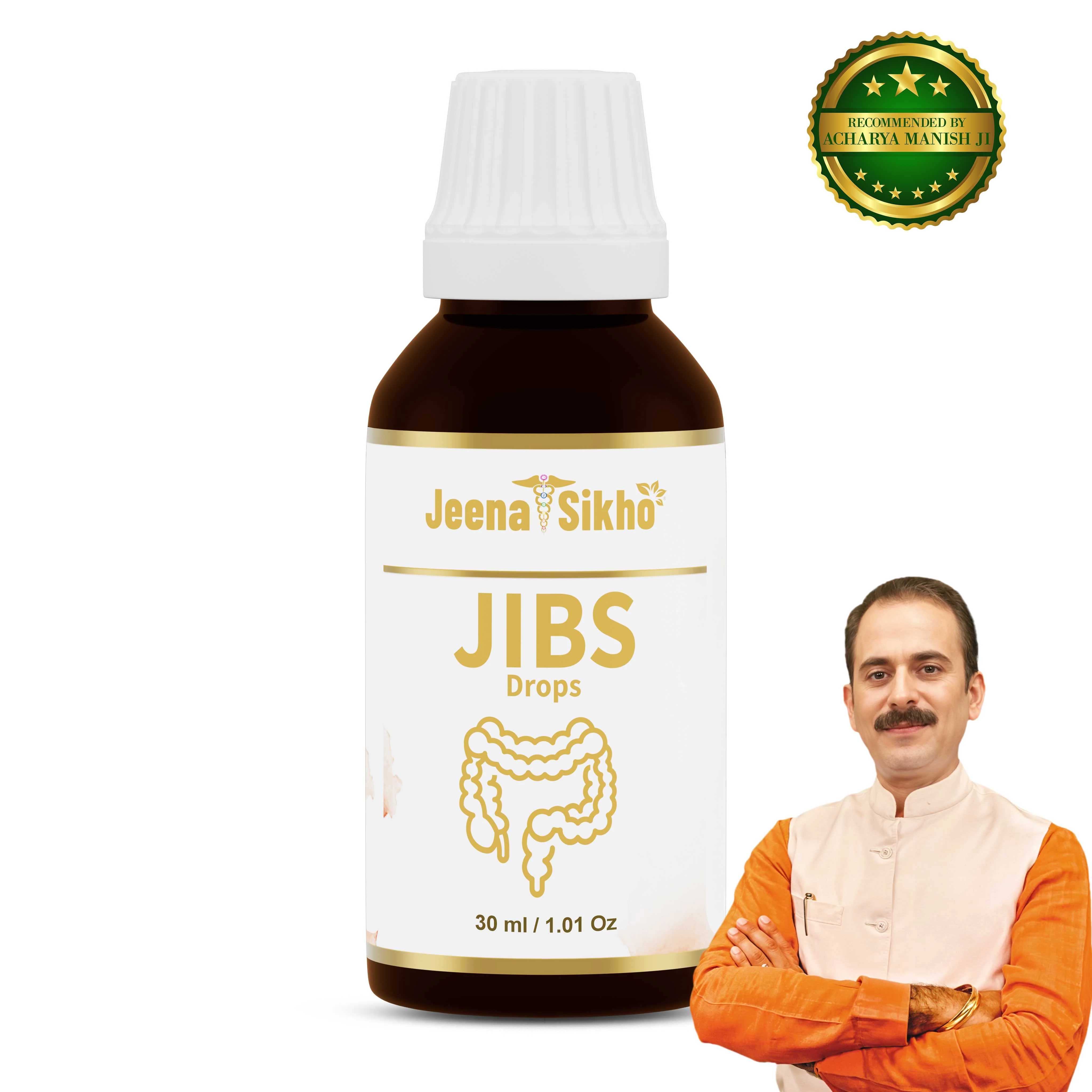 JIBS Drops | Digestive & Gut Health Support | Bloating & Bowel Comfort