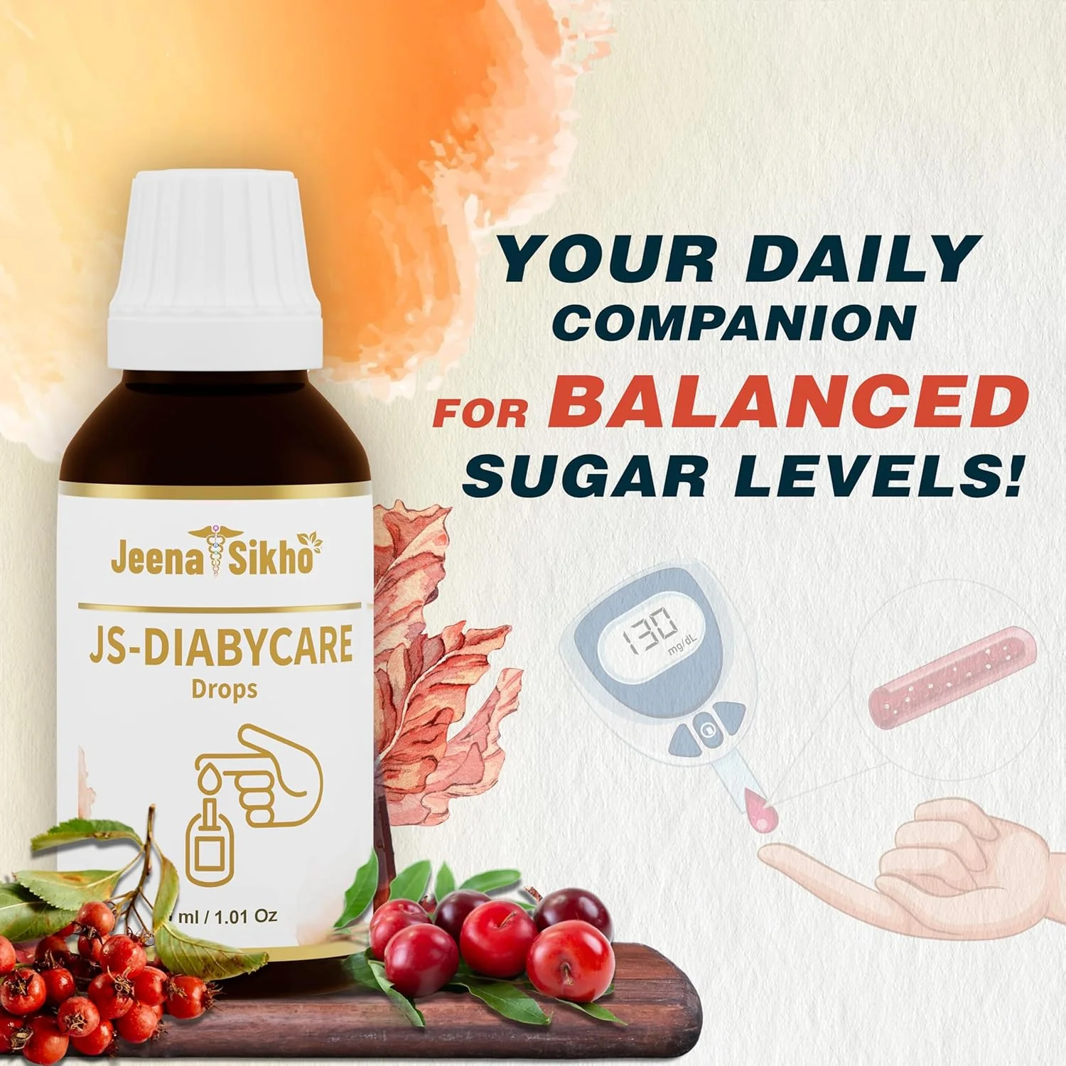 JS-Diabycare Drops | Blood Sugar Balance, Metabolism & Energy Support - Image 2