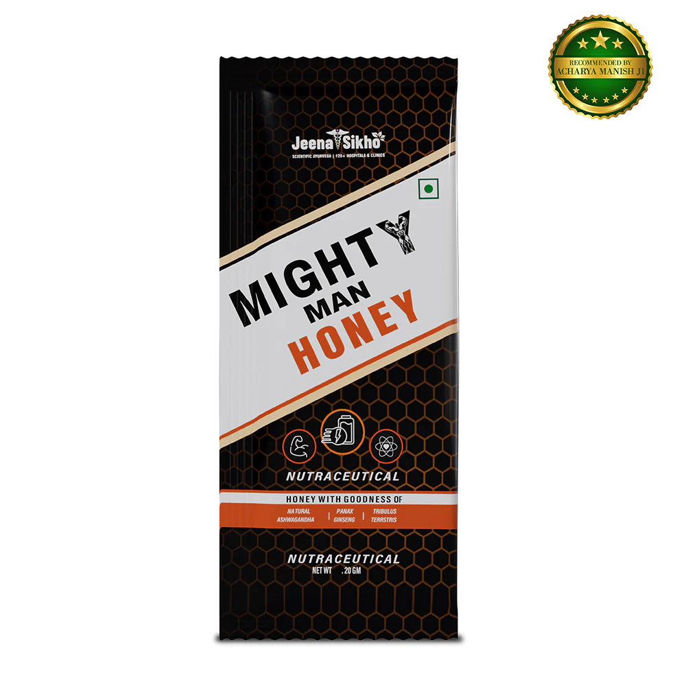 Mighty Man Honey Sachets | Ayurvedic Nutraceutical for Stamina, Strength & Vitality Support - Image 2