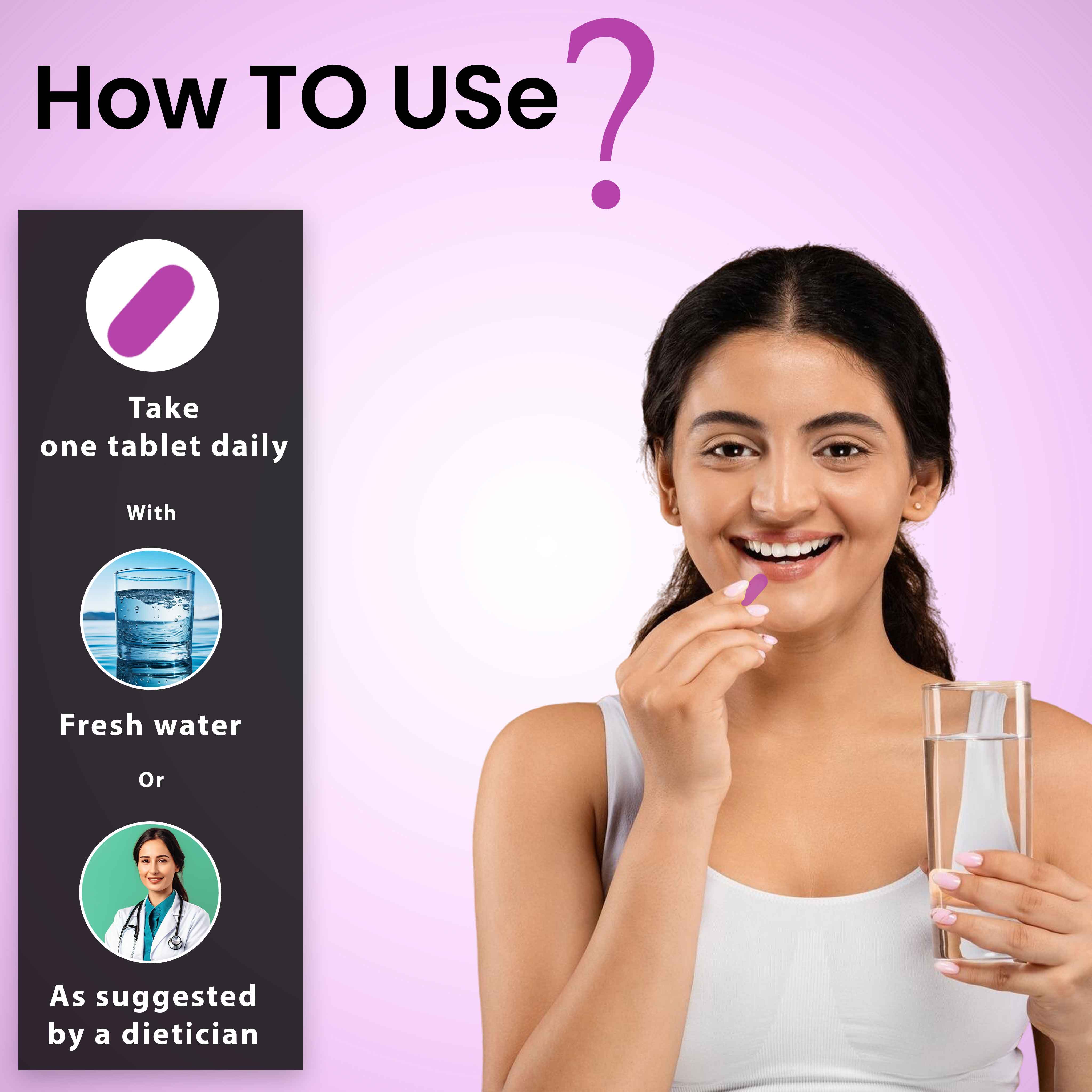 Multivitamin Women Tablets | Daily Multivitamin Tablets for Energy, Immunity, Bones, Hair & Skin | Nutritional Formula for Women - Image 6