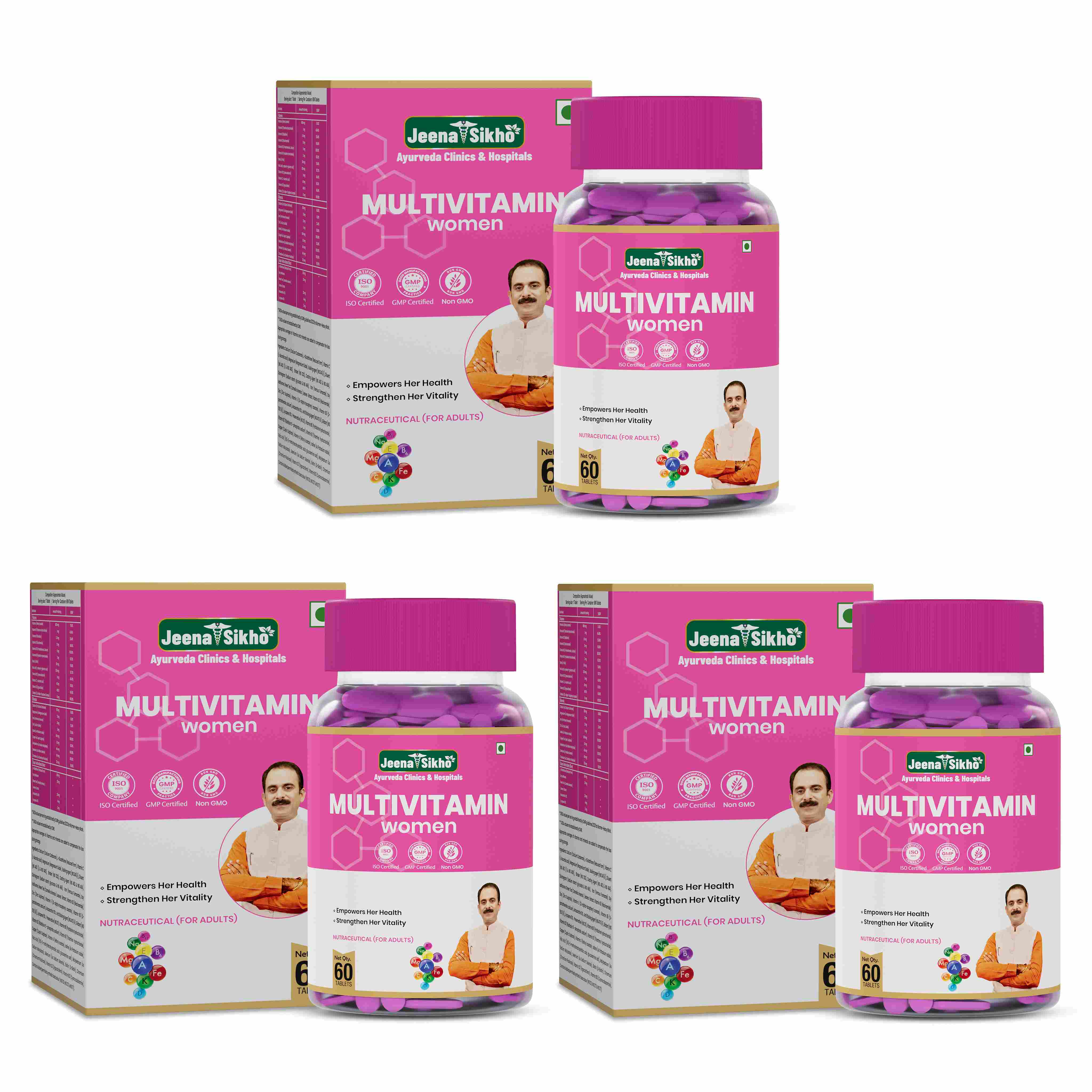 Multivitamin Women Tablets | Daily Multivitamin Tablets for Energy, Immunity, Bones, Hair & Skin | Nutritional Formula for Women - Image 8