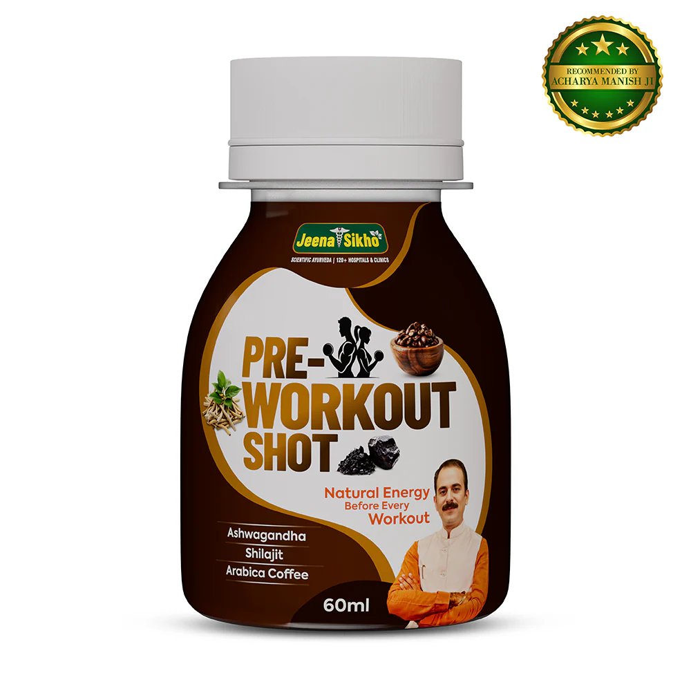 Pre-Workout Shot | Ayurvedic Energy & Stamina Support | 60 ml, Pack of 9 - Image 2